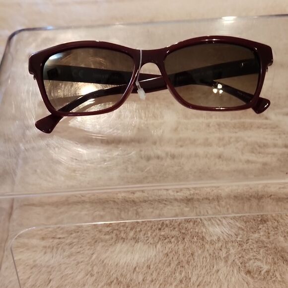 Zadig & Voltaire Gradient Sunglasses- Red Frame/Brown Lens - Picture 12 of 13